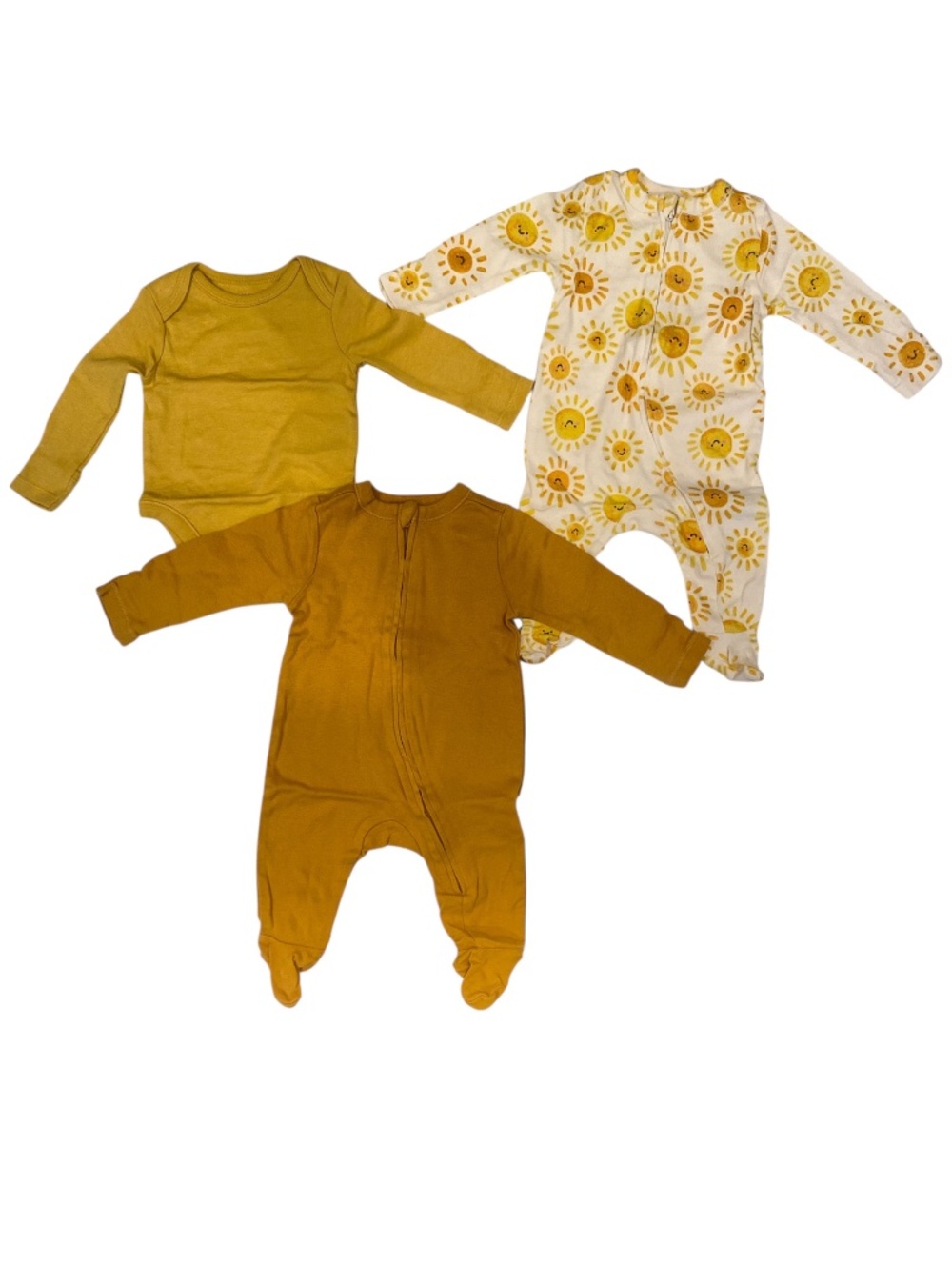 Old Navy (NEW) Baby Girls' 3- Piece Sleep & Play, Bodysuit Size 0-3 Months